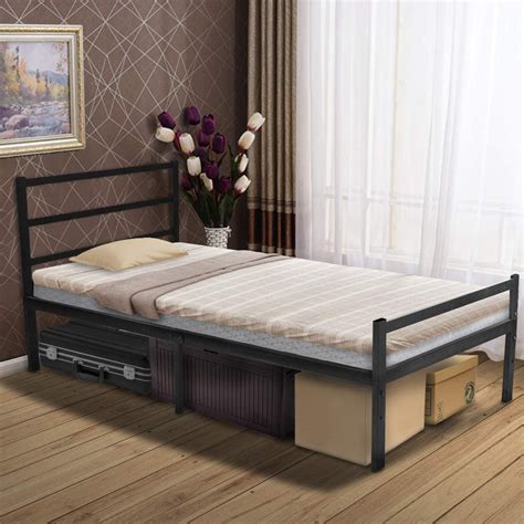 steel bed box wala|steel bed with storage.